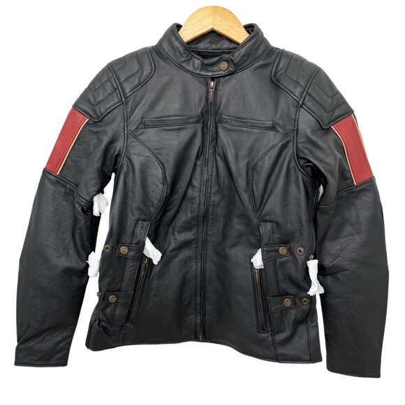 Harley-Davidson® Women’s Leather Motorcycle Jacket Small - Picture 3 of 15